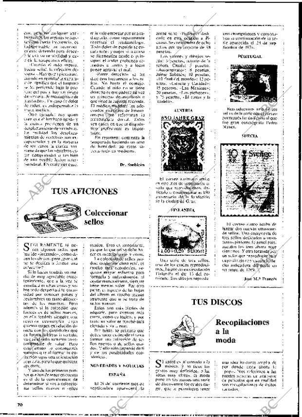 BLANCO Y NEGRO MADRID 13-09-1978 página 70