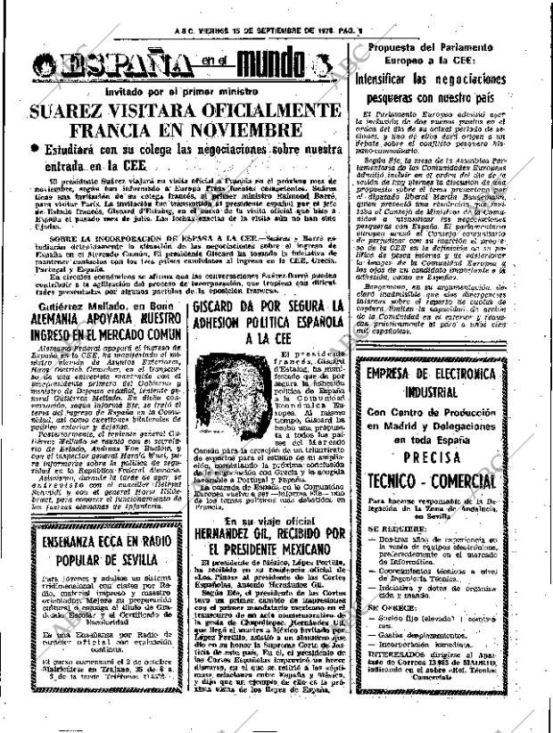 ABC SEVILLA 15-09-1978 página 17