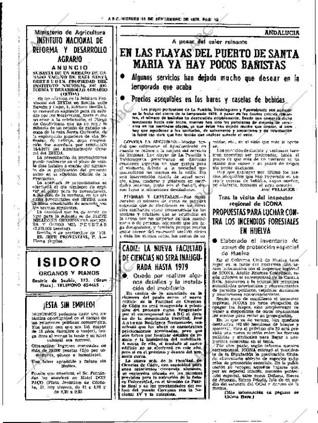 ABC SEVILLA 15-09-1978 página 20