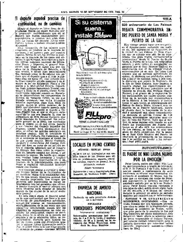 ABC SEVILLA 15-09-1978 página 40