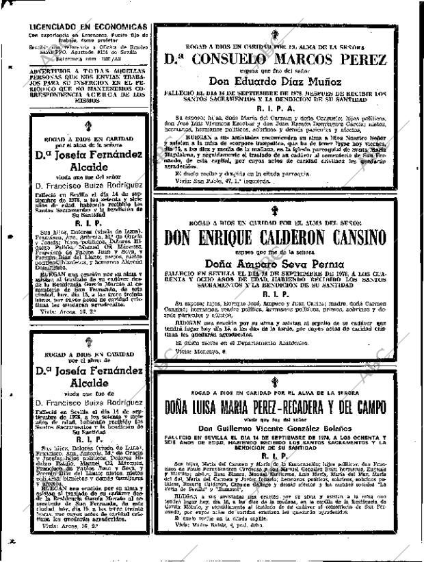ABC SEVILLA 15-09-1978 página 50
