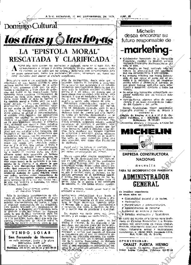 ABC MADRID 17-09-1978 página 40