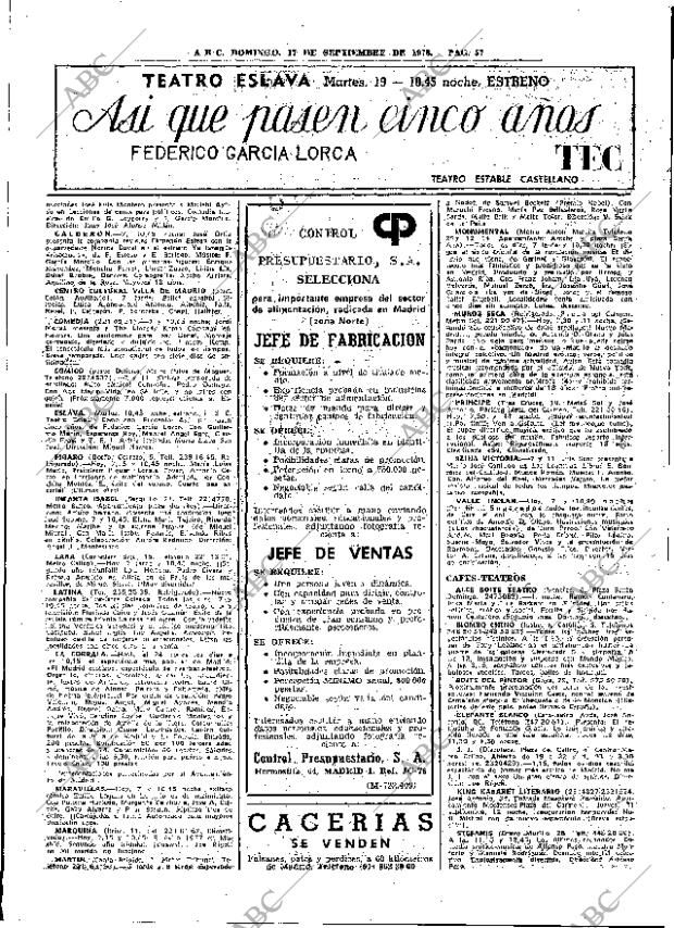 ABC MADRID 17-09-1978 página 65