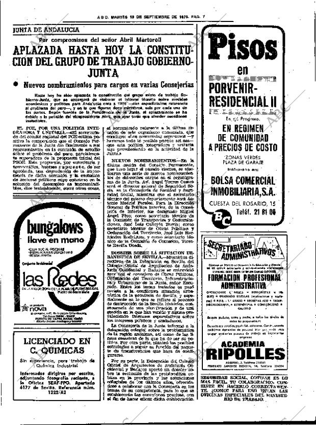 ABC SEVILLA 19-09-1978 página 19