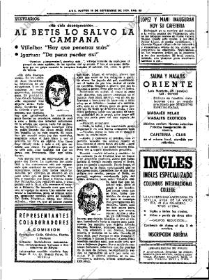 ABC SEVILLA 19-09-1978 página 45