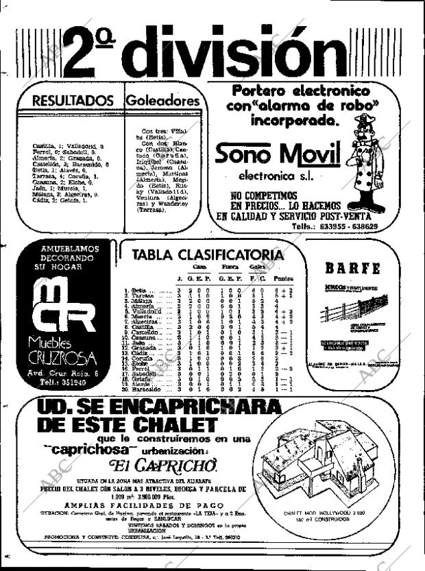 ABC SEVILLA 19-09-1978 página 70