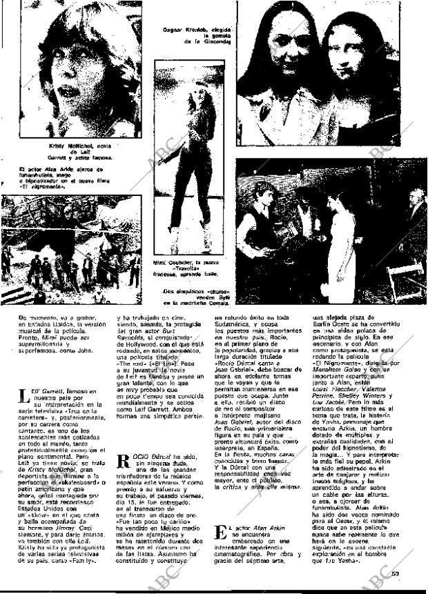 BLANCO Y NEGRO MADRID 20-09-1978 página 53