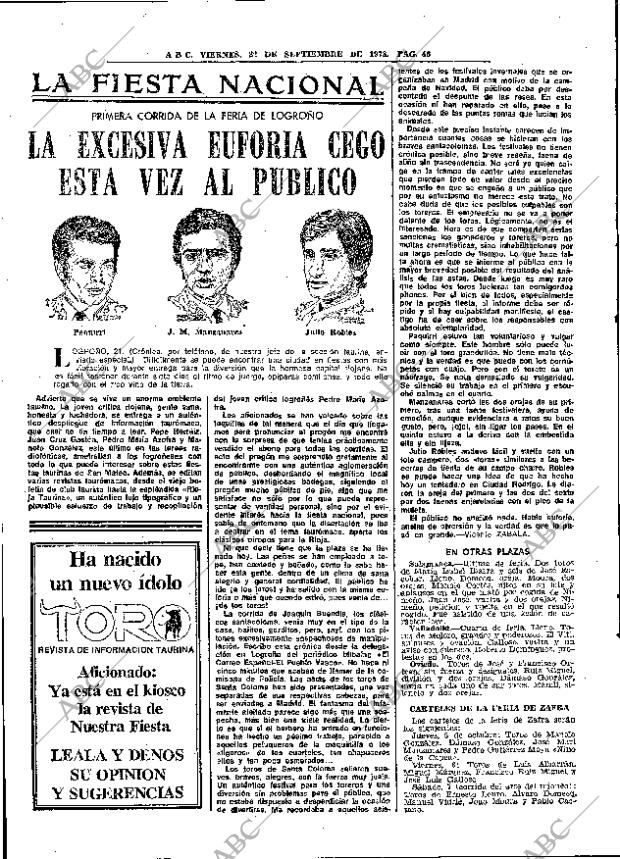 ABC MADRID 22-09-1978 página 62