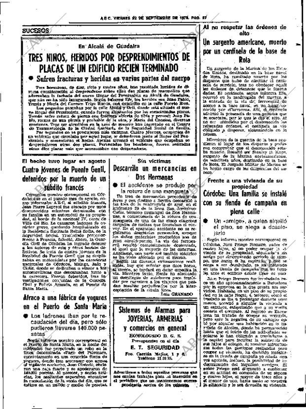 ABC SEVILLA 22-09-1978 página 35