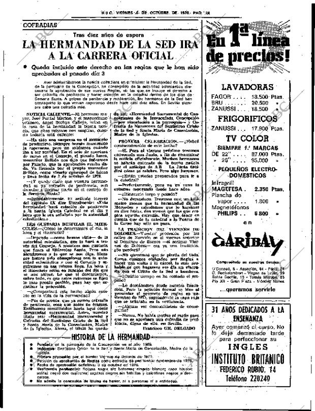 ABC SEVILLA 06-10-1978 página 33