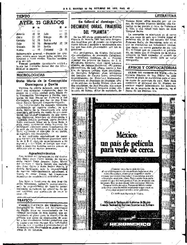 ABC SEVILLA 10-10-1978 página 61