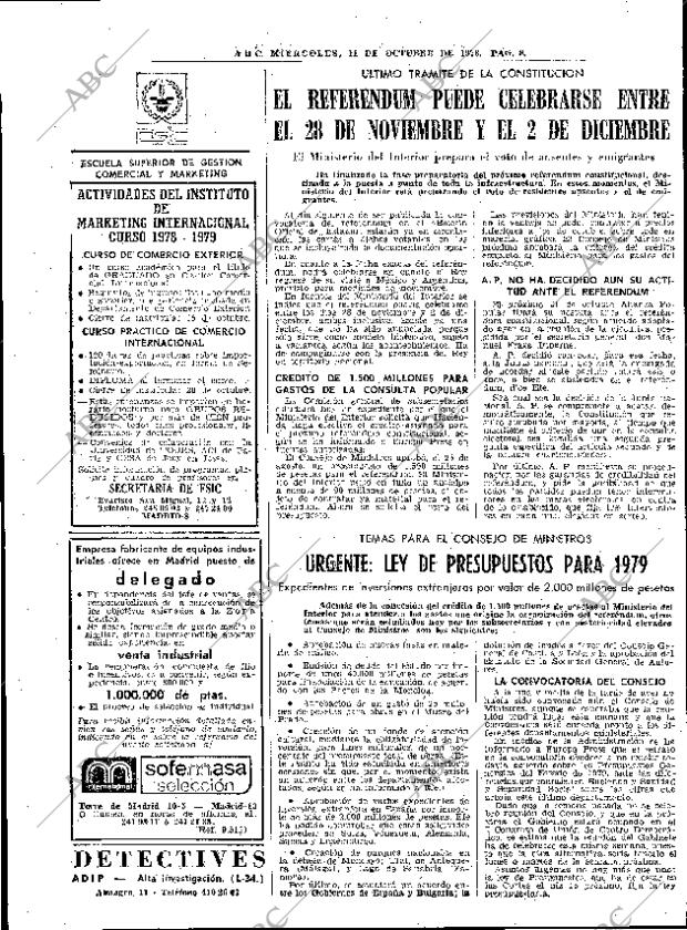 ABC MADRID 11-10-1978 página 20