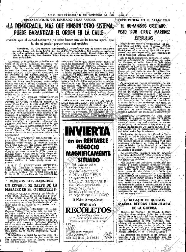 ABC MADRID 11-10-1978 página 23