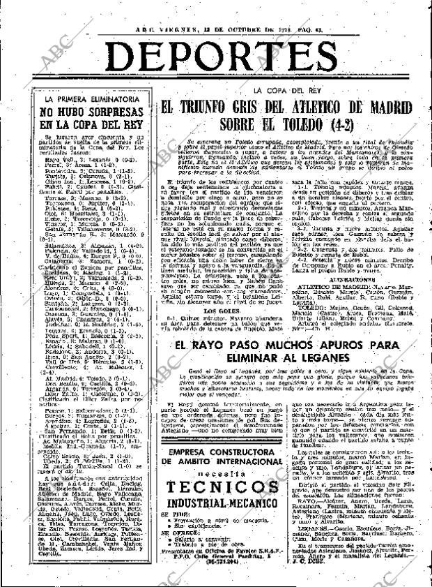 ABC MADRID 13-10-1978 página 55