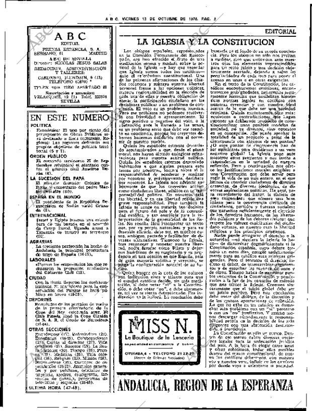 ABC SEVILLA 13-10-1978 página 10