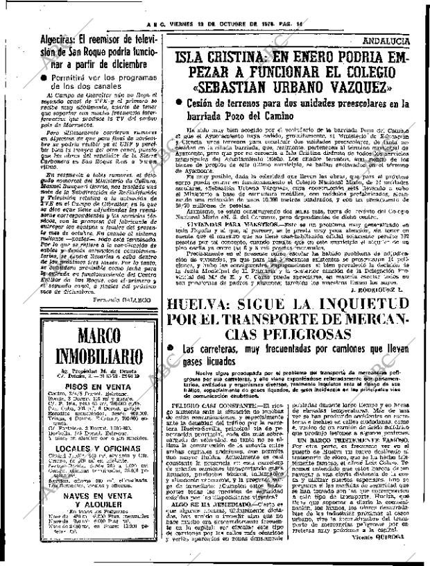 ABC SEVILLA 13-10-1978 página 22