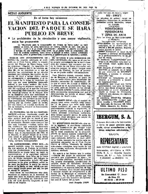 ABC SEVILLA 13-10-1978 página 31