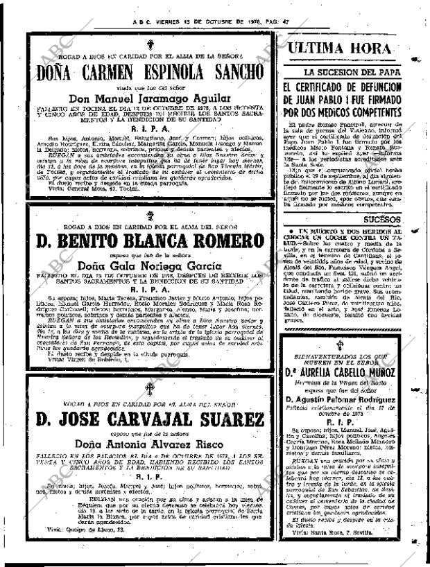 ABC SEVILLA 13-10-1978 página 55