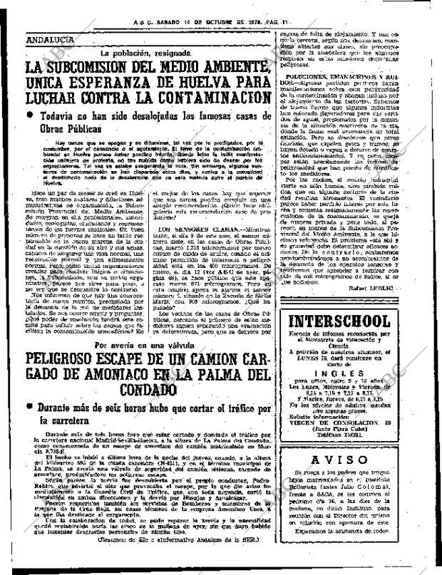 ABC SEVILLA 14-10-1978 página 19