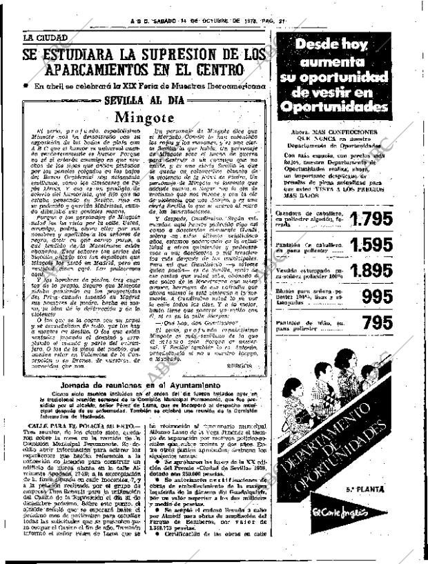 ABC SEVILLA 14-10-1978 página 29