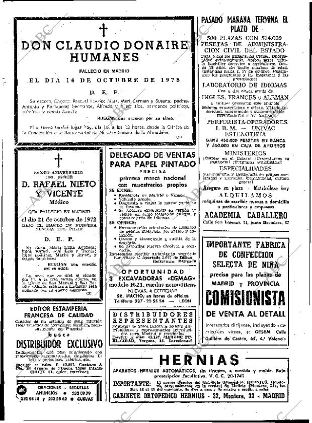 ABC MADRID 15-10-1978 página 86