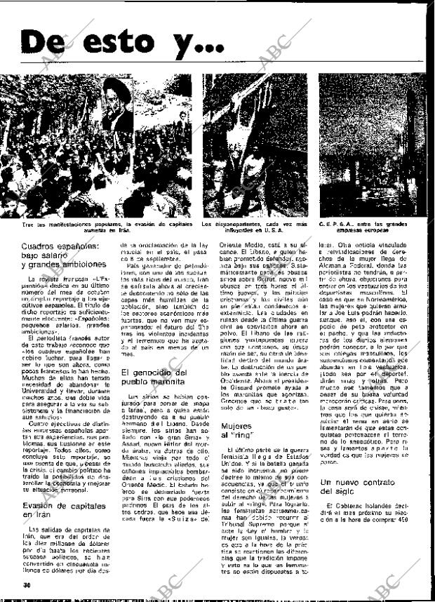 BLANCO Y NEGRO MADRID 18-10-1978 página 30