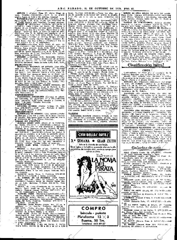ABC MADRID 21-10-1978 página 61