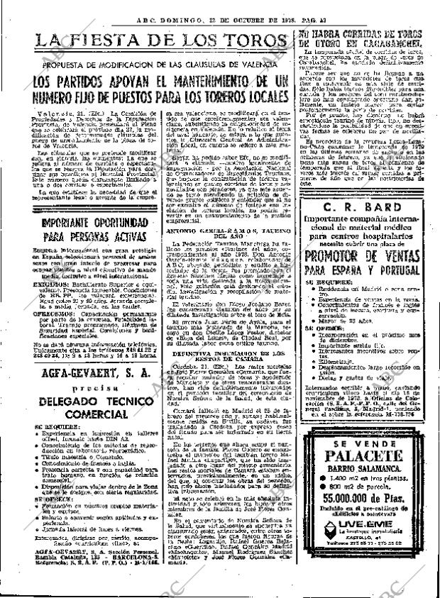 ABC MADRID 22-10-1978 página 65