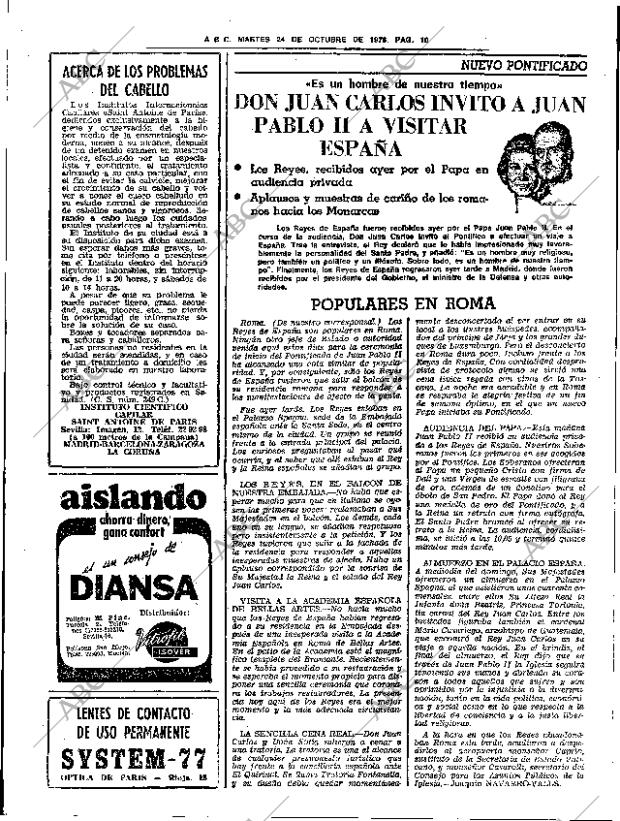 ABC SEVILLA 24-10-1978 página 26