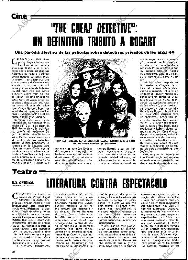 BLANCO Y NEGRO MADRID 25-10-1978 página 58