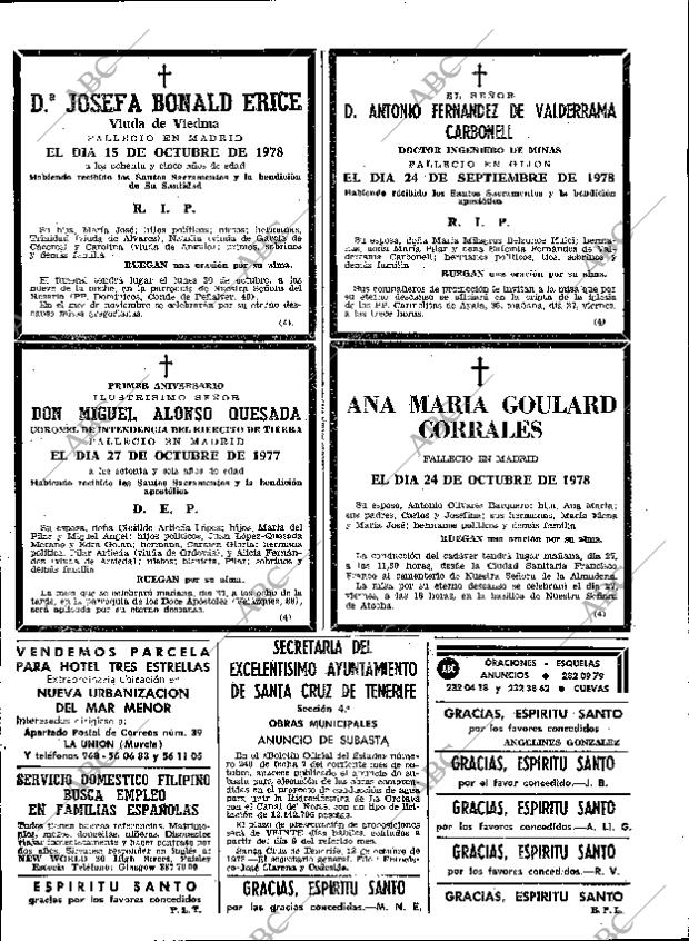 ABC MADRID 26-10-1978 página 90