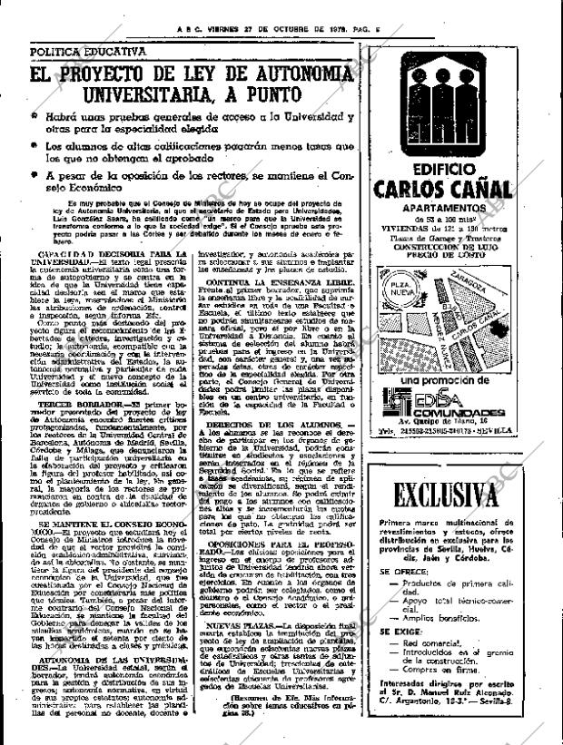 ABC SEVILLA 27-10-1978 página 17