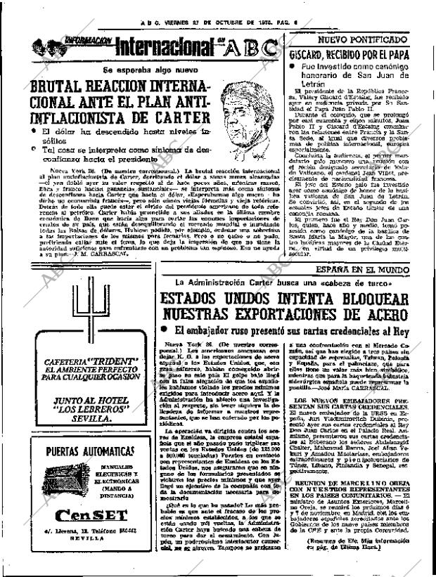 ABC SEVILLA 27-10-1978 página 20