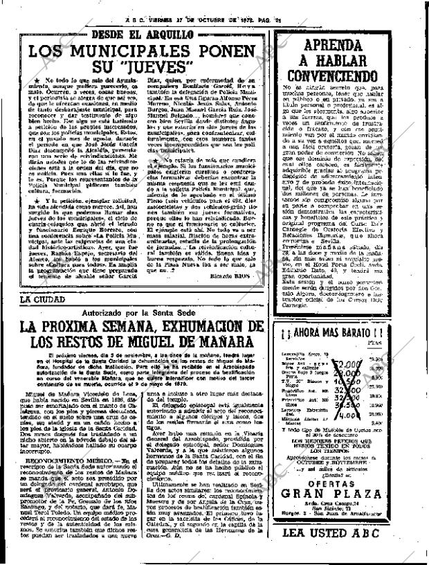 ABC SEVILLA 27-10-1978 página 33