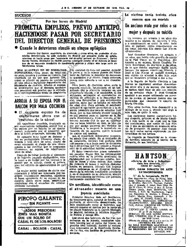 ABC SEVILLA 27-10-1978 página 41