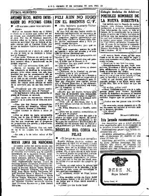 ABC SEVILLA 27-10-1978 página 45