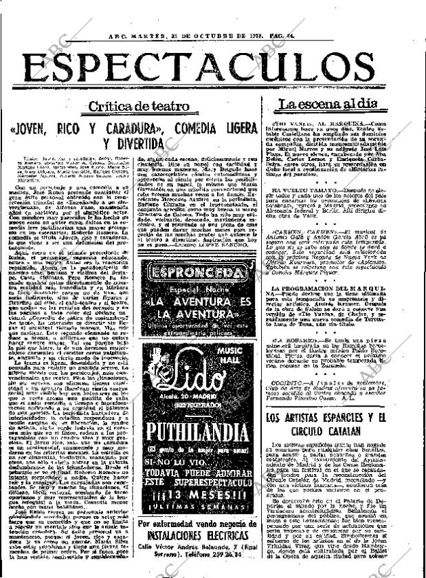 ABC MADRID 31-10-1978 página 76