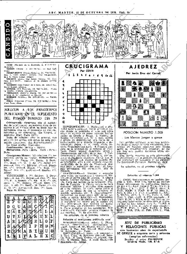 ABC MADRID 31-10-1978 página 82