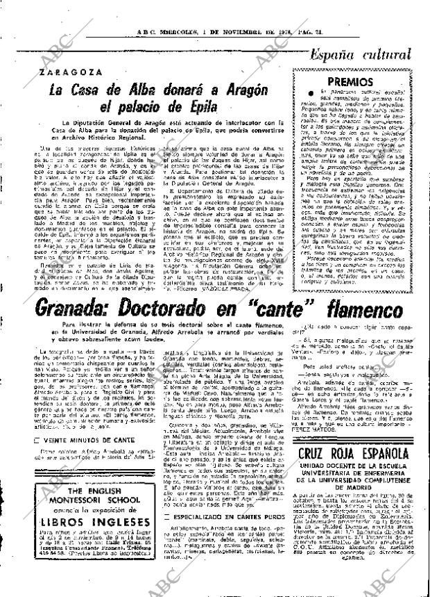 ABC MADRID 01-11-1978 página 29