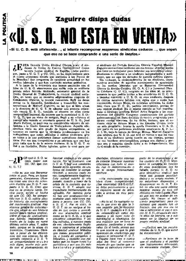 BLANCO Y NEGRO MADRID 01-11-1978 página 18
