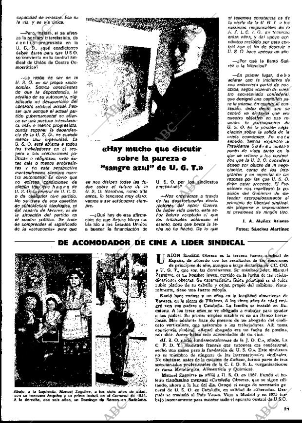 BLANCO Y NEGRO MADRID 01-11-1978 página 21