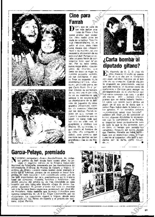 BLANCO Y NEGRO MADRID 01-11-1978 página 31