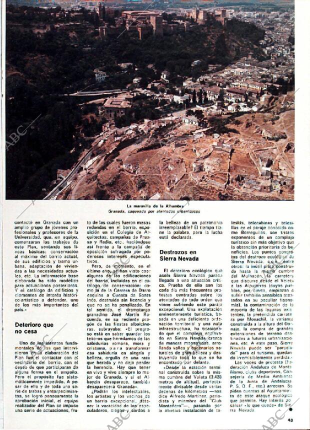 BLANCO Y NEGRO MADRID 01-11-1978 página 43
