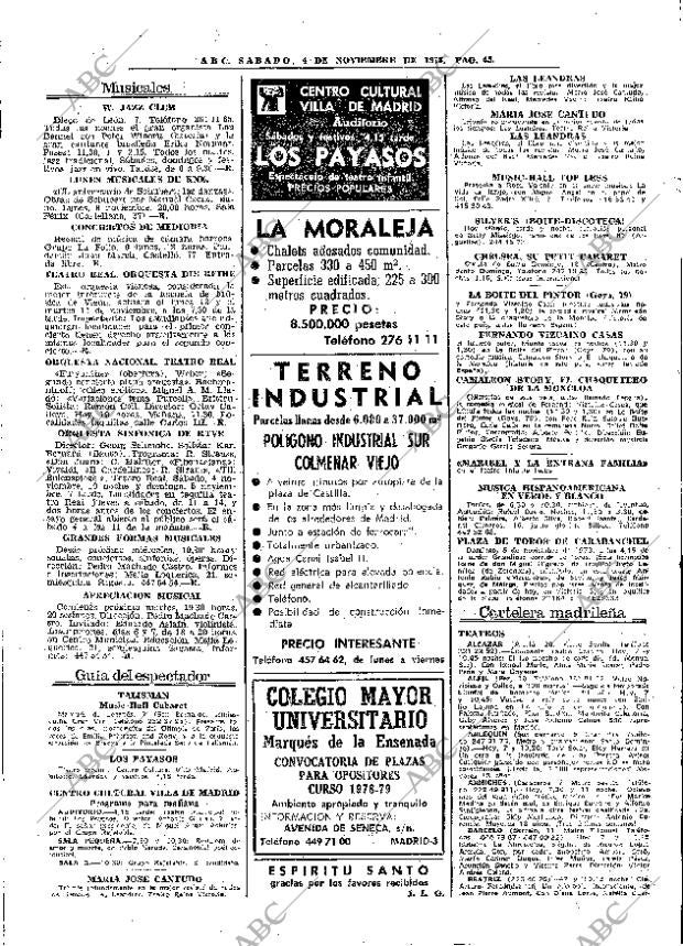 ABC MADRID 04-11-1978 página 53