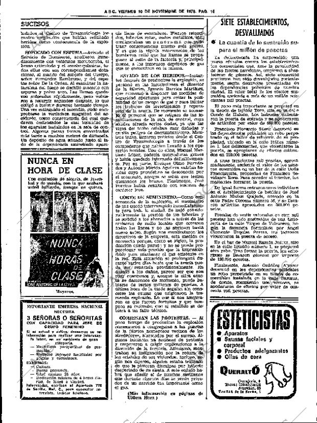 ABC SEVILLA 10-11-1978 página 26