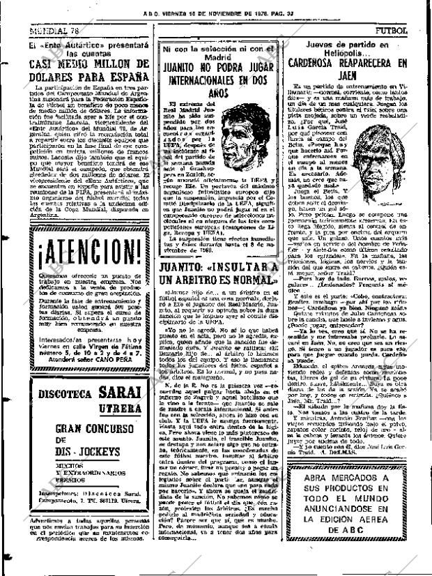 ABC SEVILLA 10-11-1978 página 40