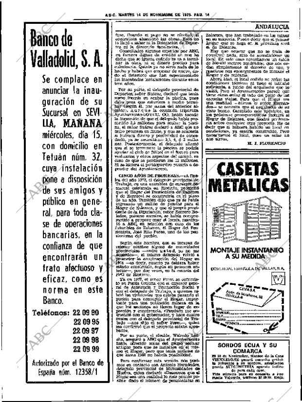 ABC SEVILLA 14-11-1978 página 30