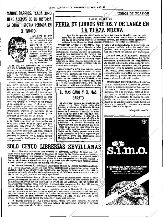 ABC SEVILLA 14-11-1978 página 43