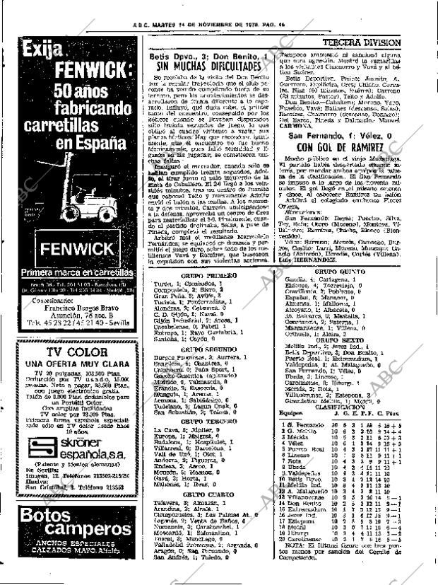 ABC SEVILLA 14-11-1978 página 62