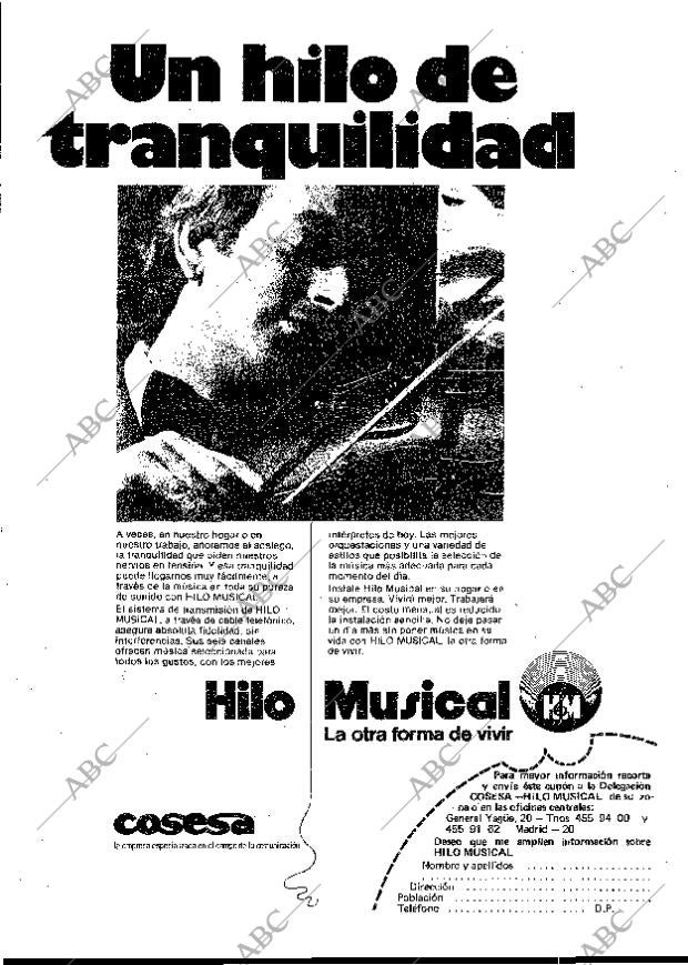 BLANCO Y NEGRO MADRID 15-11-1978 página 19